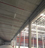 Infra estrutura em galpão